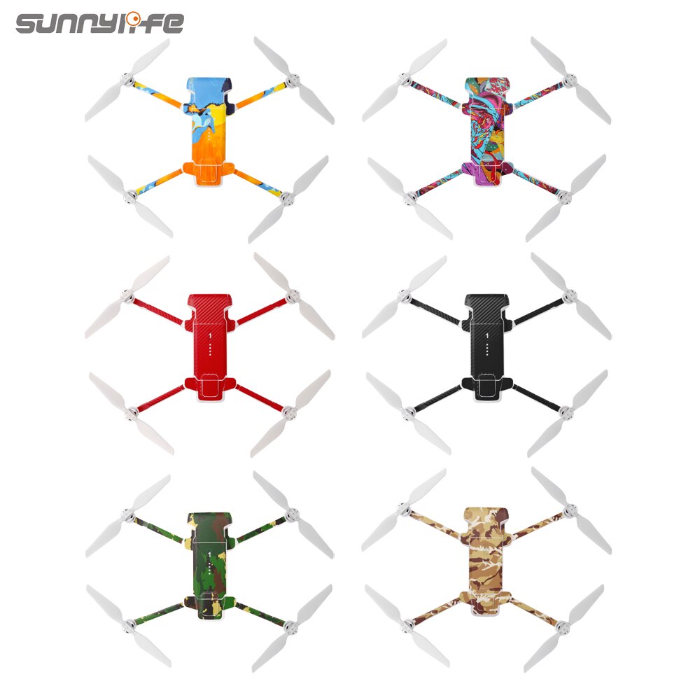 Waterdichte Pvc Drone Sticker Decal Skin Cover Kras Bescherming Voor Xiaomi Fimi X8 Se Te Plakken Verwijderbare Pvc sticker