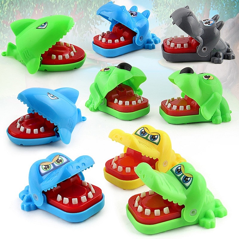 Baby Speelgoed Krokodil Grappen Mouth Tandarts Bite Finger Game Joke Grappige Krokodil Stress Relief Speelgoed Halloween Kinderen Speelgoed Antistress