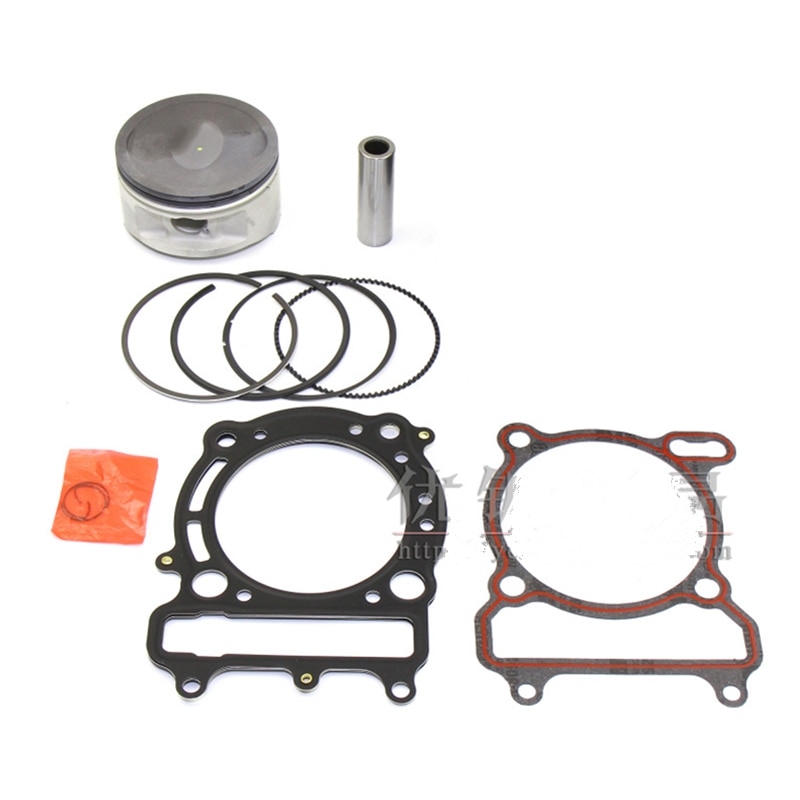 For Linhai 400 LH400 YP400 ATV UTV Buggy Scooter Motorcycle Engine Parts Piston Ring Kit Bore Size 80mm Gasket Kit Pin 18mm