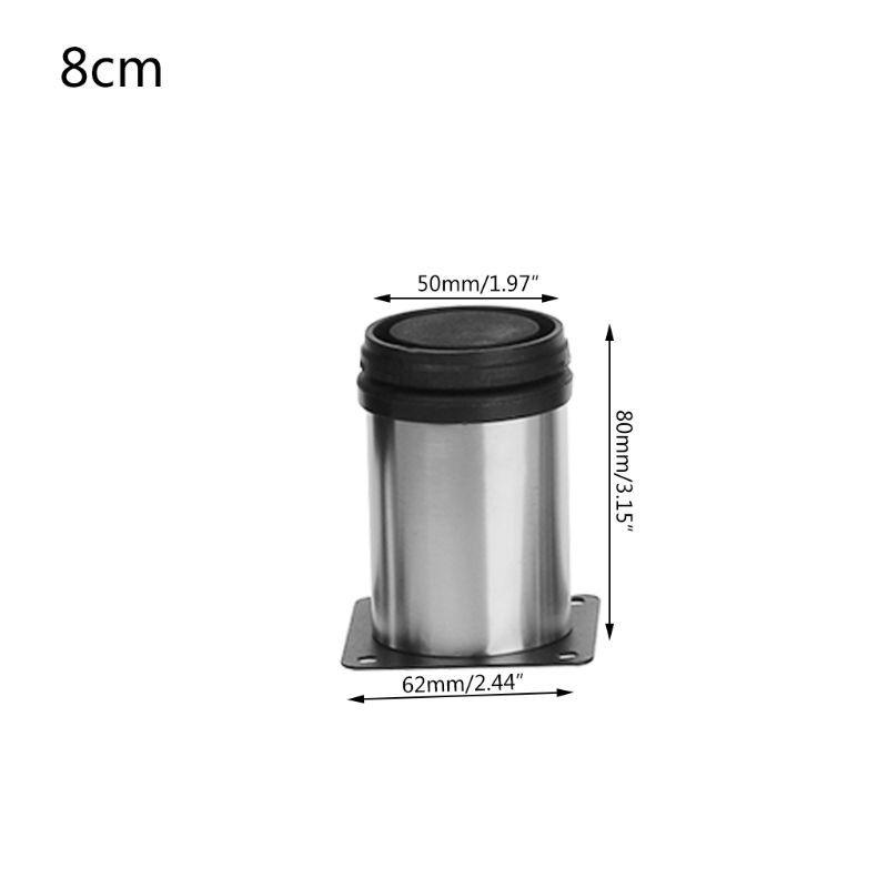 Stainless Steel Adjustable Table Support Feet For Furniture Cabinet Sofa Chairs