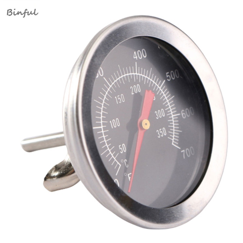 Rvs Bbq Accessoires Grill Vlees Thermometer Dial Temperatuurmeter Gage Koken Eten Probe Huishouden Keuken Gereedschap