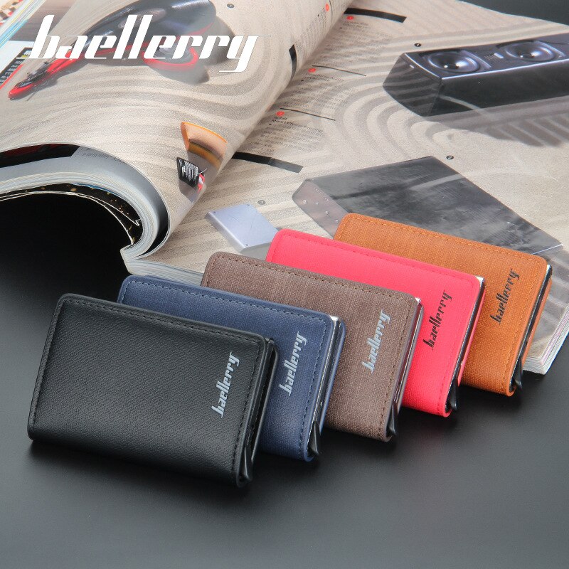 Portefeuille Homme Rfid Wallet Carteira Masculina Card Men Porte Carte Cartera Hombre Tarjetero Billetera Leather Credit Holder