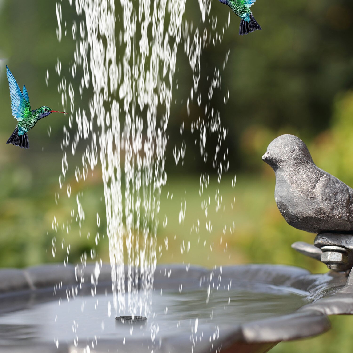 Solar Power Water Fountain Pump Solar Fontein Bird Fountain Water Floating Fountain Pond Garden Patio Decor Lawn Decoration