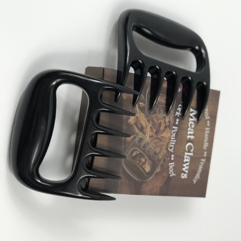 1/2Pcs Bbq Vork Beer Klauwen Vlees Vorken Food Grade Manual Pull Vlees Versnipperen Varkensvlees Klem Roosteren Vork klem Roosteren Vork Bbq Gereedschap
