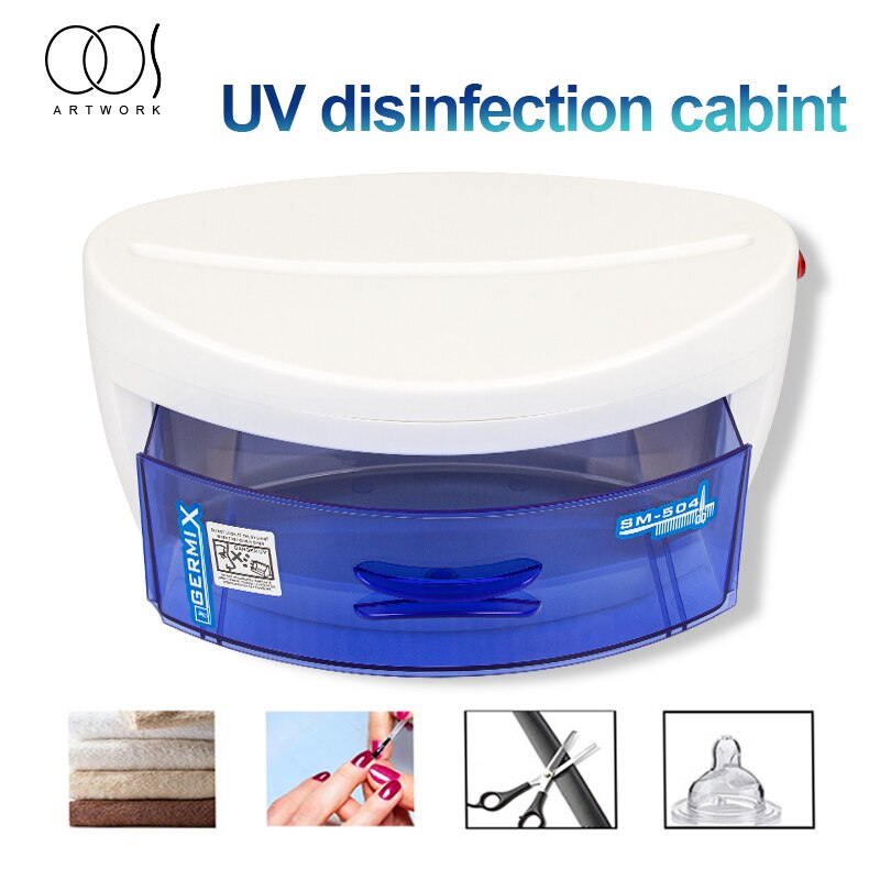 Uv Sterilisator Box Desinfectie Kast Mini Ozon Ultraviolet Salon Huishoudelijke Nail Manicure Gereedschap Sterilisatie Machine Voor Thuis