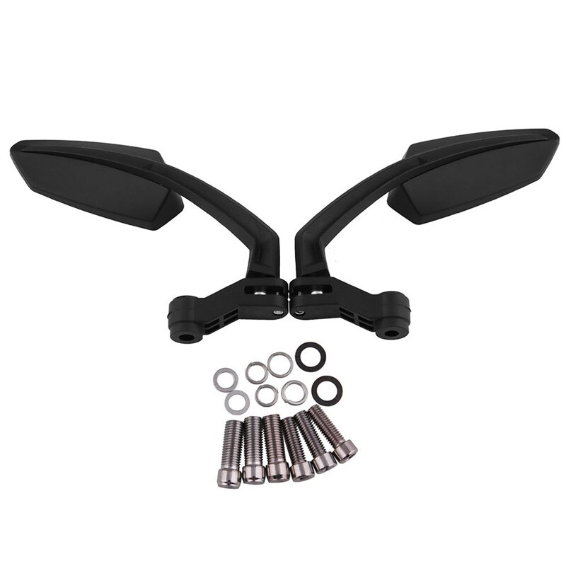 Motorfiets Spiegels Motorfiets Achteruitkijkspiegels Verstelbare Motor Achteruitkijkspiegels Voor Motocross Scooter Spiegel Accessoires Universeel 8MM 10MM Zijspiegel (Kleur : 2