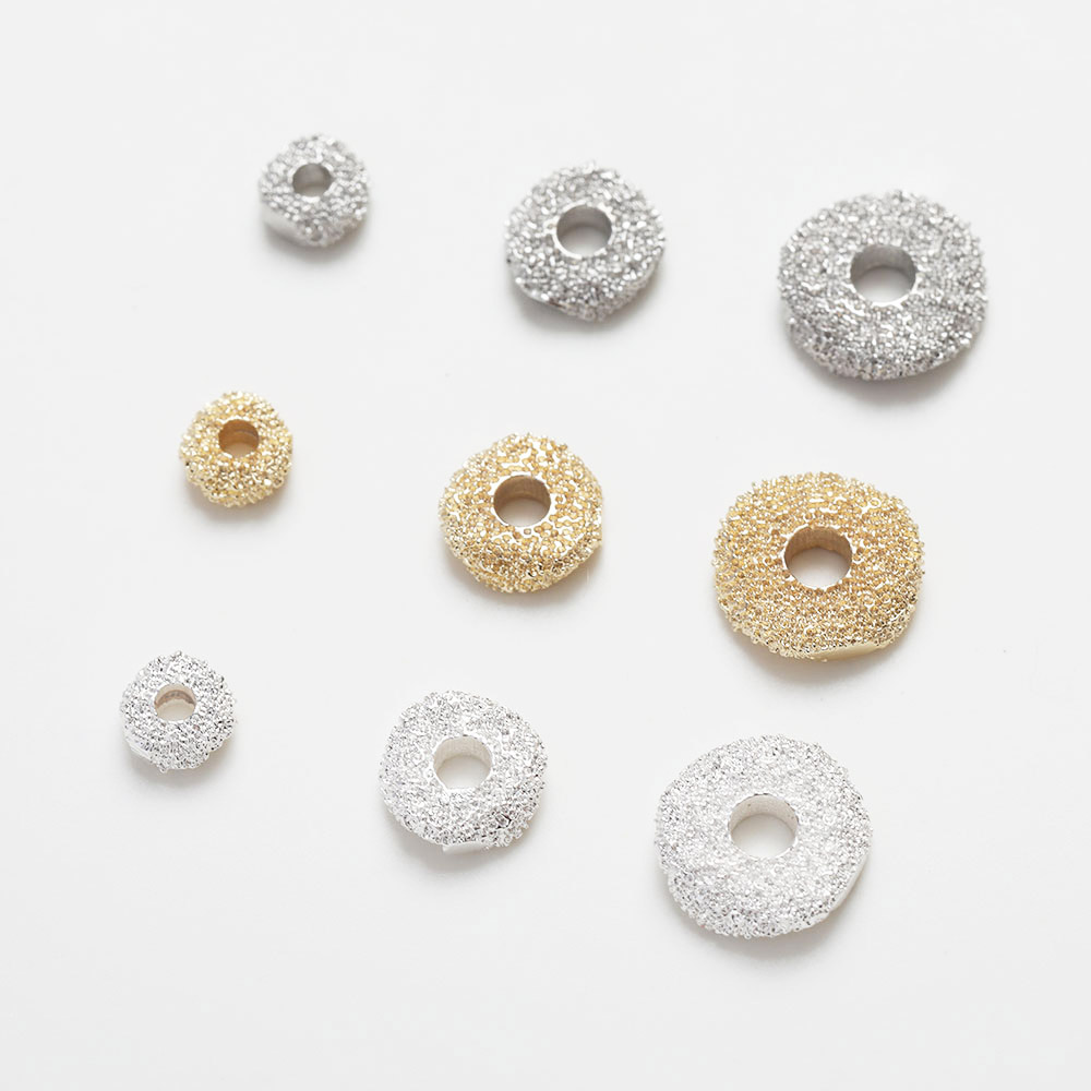 10 sztuk mosiądz płaskim paciorek robić naszyjnika wyrób biżuterii bransoletka dostaw naszyjnik DIY ręcznie wykonane z mosiądzu 14k złoto platerowany akcesoria