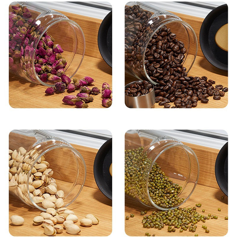400/700/1200/1600 ml transparante voedselopslagpot goede afdichting duurzaam food-grade gemakkelijk schoon te maken praktische keukencontainers kopen vanaf een prijs van 8.19