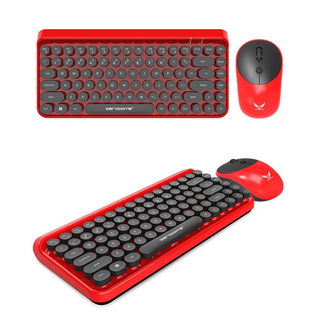 2.4G Wireless Keyboard and Mouse Set for Laptop Notebook Computer Mechanical Keyboard Wireless Keyboard Mouse Combos