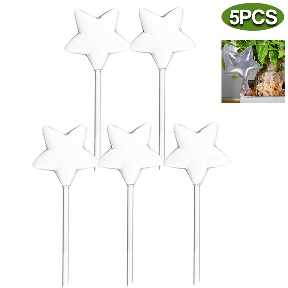 Gotero automático de riego por goteo para plantas, botella de agua con forma de pájaro, maceta de flores, herramientas de jardín para el hogar: Negro