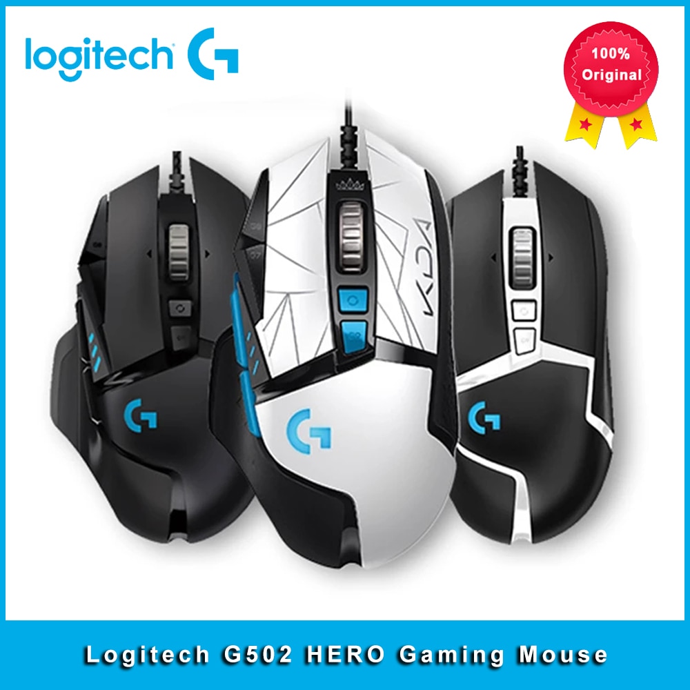 Logitech G502 Hero Professionele 25600Dpi Gaming Muis En G304 Lightspeed Draadloze Gaming Muis 12000Dpi