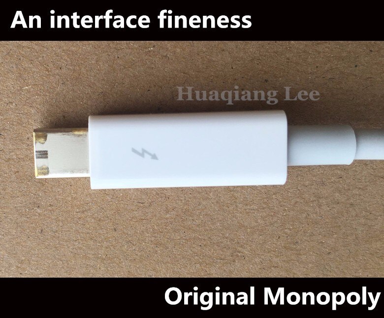 Thunderbolt til gigabit ethernet kabel adapter thunderbolt til ethernet  a1433 til macbook test ok