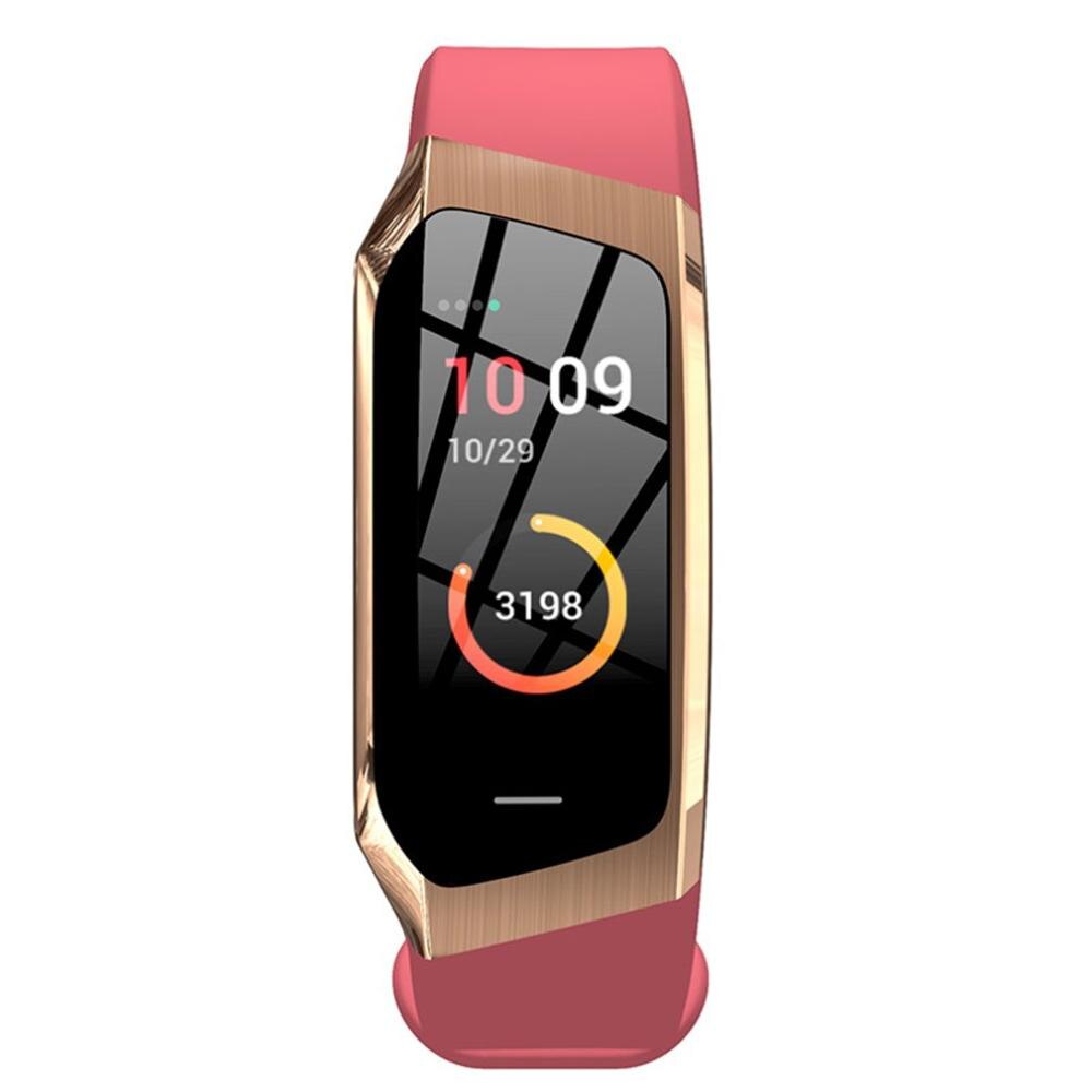 E18 smart armbånd blodtryk pulsmåler fitness aktivitet tracker smart ur vandtæt mænd kvinder sport armbånd: 5