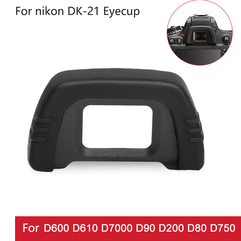 Accessoires de remplacement, oculaire, pour Nikon DK-21, D7000, D600, D610, D90, D200, D80, D750, D70s, D70,