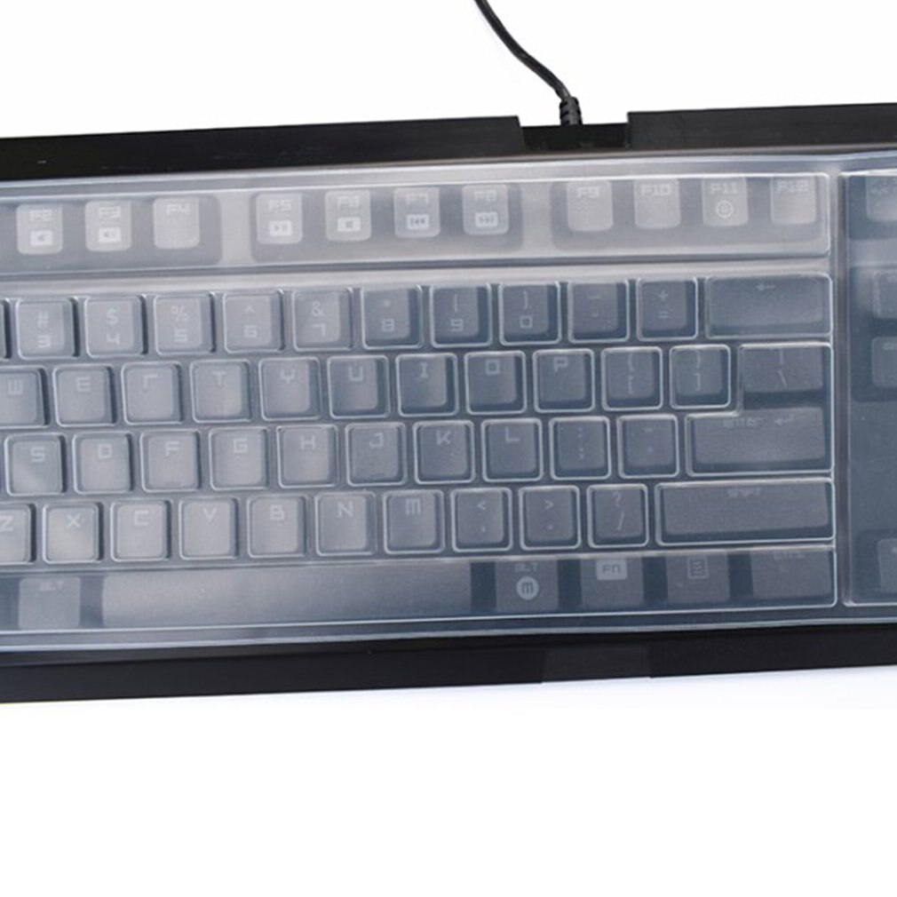 Wireless Mechanical Keyboard Cushion Protective Cover Dust Cover Concave-convex Transparent Film Waterproof