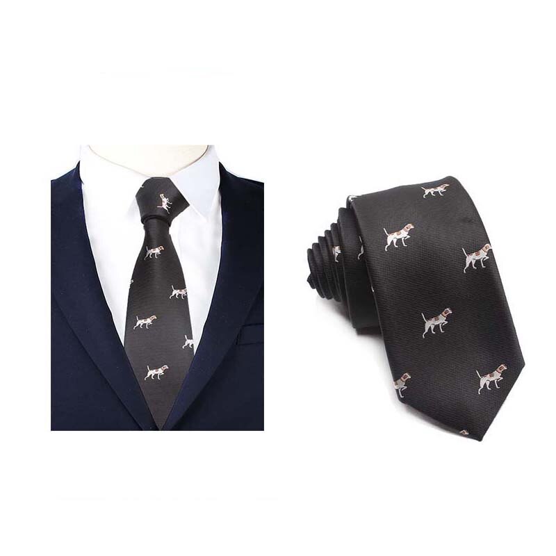 Windj polyester slips mænd hund catoonpurple sort grøn forretning