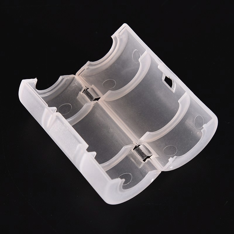 AA to C Size Battery Converter Adaptor Adapter Case