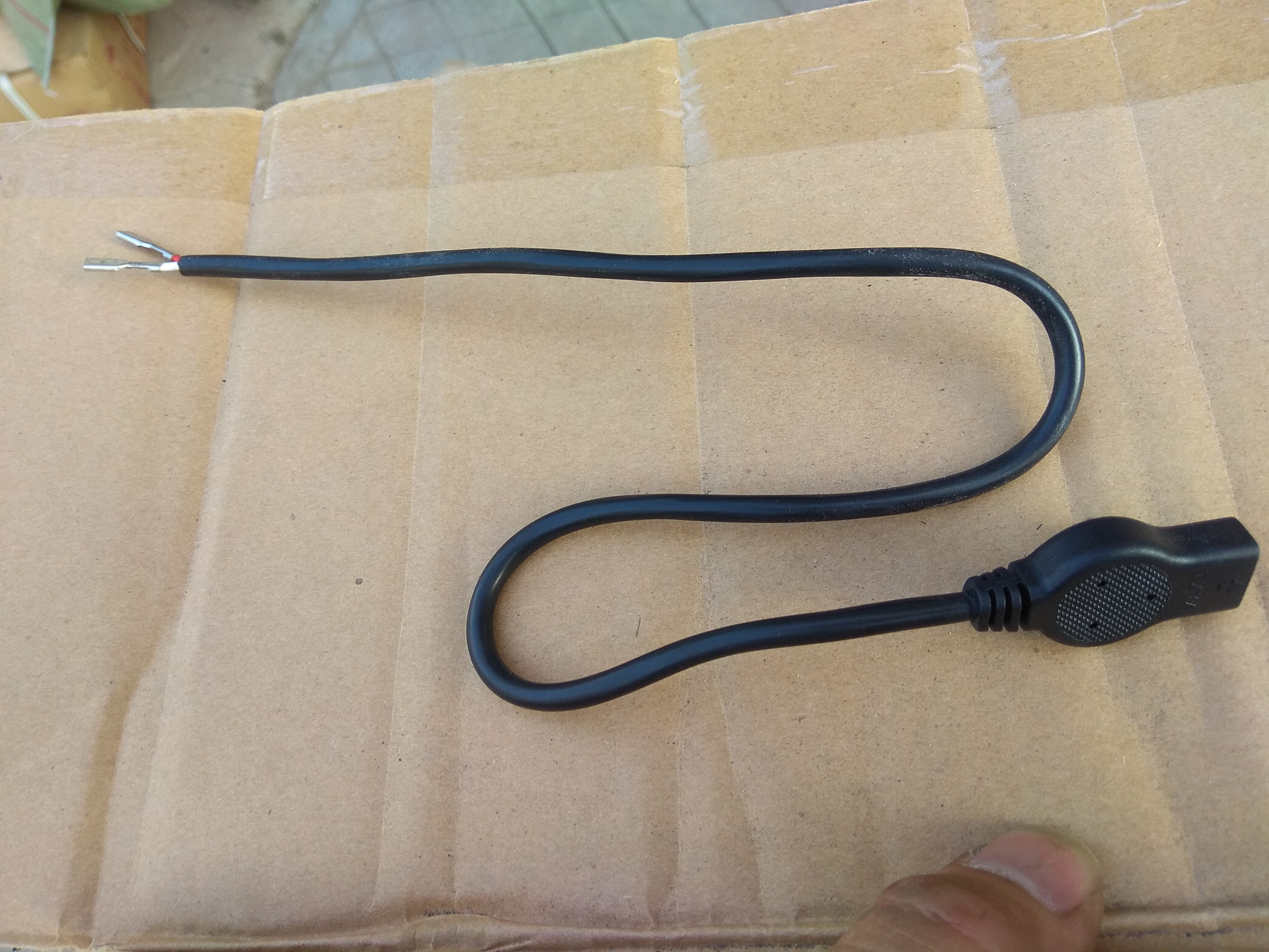 Bicycle Internal Dynamo Hub Plug Adapter wire Connector Universal for dynamo hub: Default Title