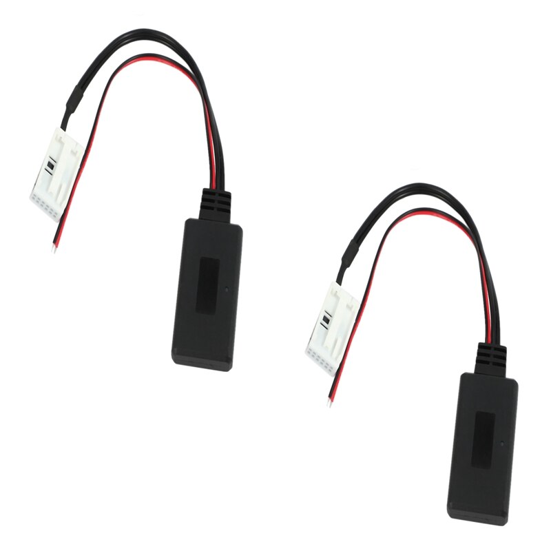 Module Bluetooth sans fil 207, adaptateur de câble Aux, 2 broches, pour Peugeot 307, 407, 308, AUX-IN, citroën C2, C3, RD4