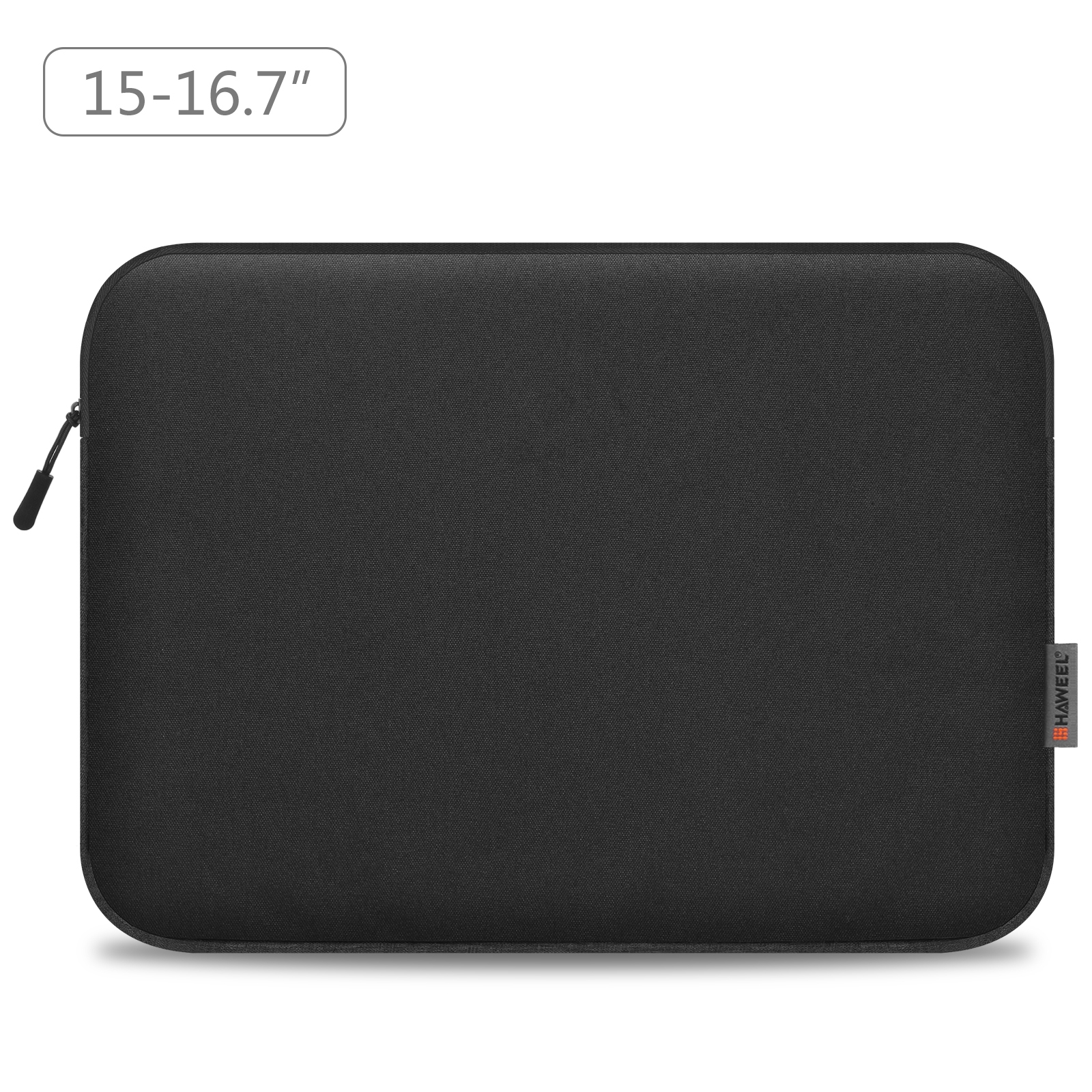HAWEEL 16 inch Laptop Sleeve Case Zipper Briefcase Bag for 15-16.7 inch Laptop: Beige