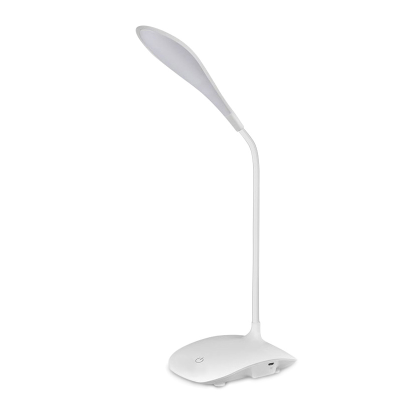 1PC Goedkope Bureaulampen USB Oplaadbare Led Oogbescherming Leeslamp Touch Schakelaar Student Bed Tafellamp Licht