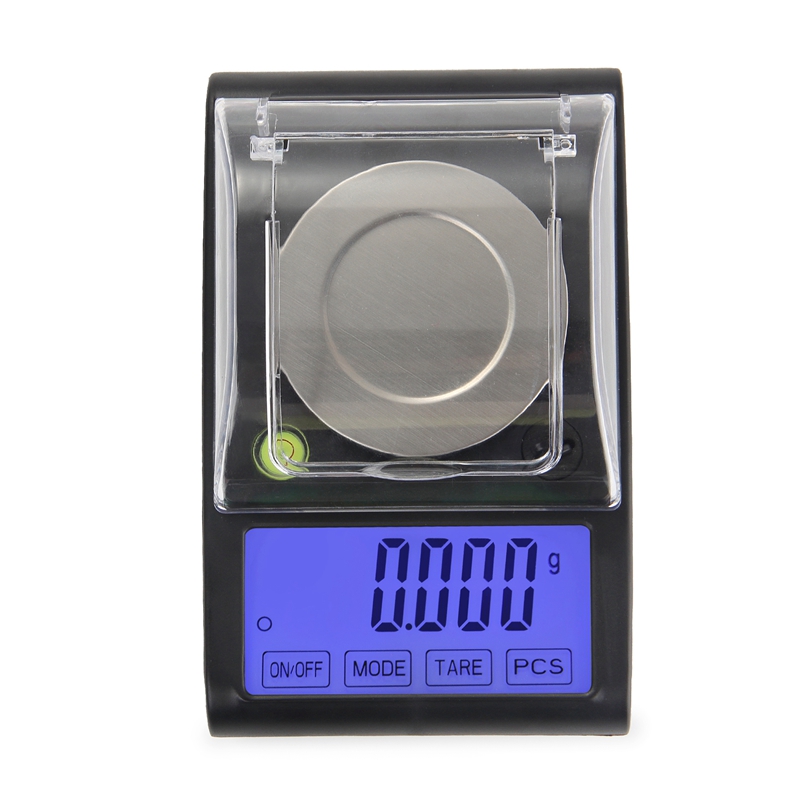 50G 0.001G Digitale Elektronische Weegschaal 0.001G Precisie Touch Lcd Digitale Sieraden Diamond Schaal Laboratorium Tellen Gewicht Balance