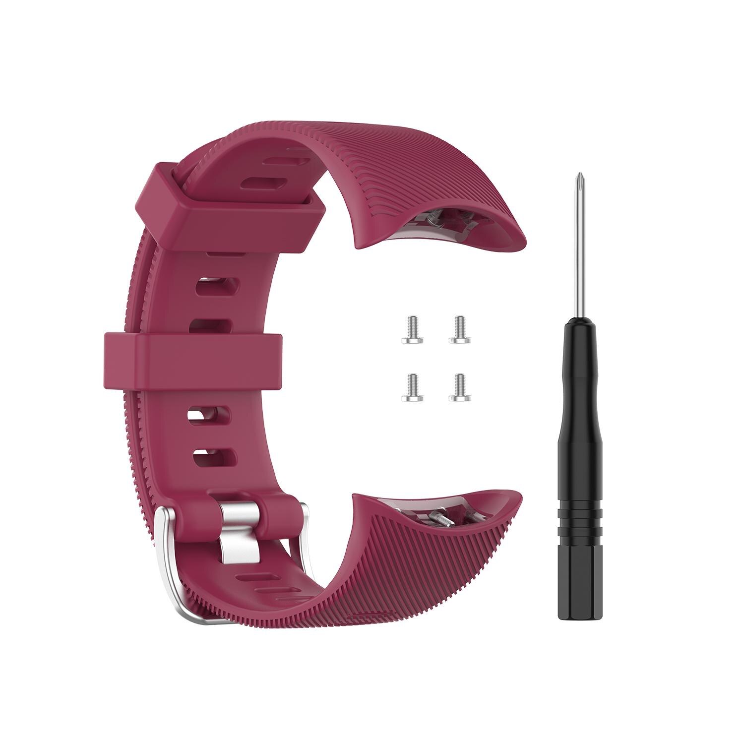 10 Colors Sports Wrist Strap Bracelets Waterproof Silicone Strap Watchband Watch Strap Accessories For Garmin Forerunner 45 45S: 06