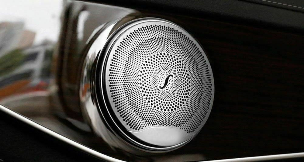 For Mercedes Benz Burmester Speaker Cover Set 4 Pieces