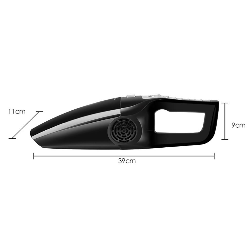 Mbar-aspiradora portátil para coche, 3200mbar, uso Dual en seco y mojado, para limpieza automática, 120W