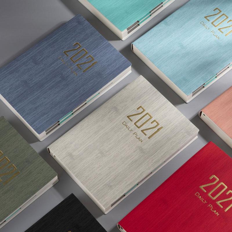 1Pcs Time Management Schedule Book Color Schedule Notebook Reminder Timetable Planner Supplies