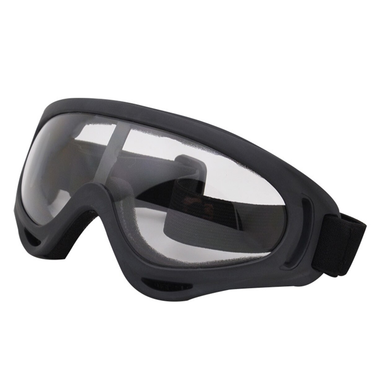 Unisex sikkerhedsbriller øjenbeskyttelse briller anti-dug skibriller vindtætte beskyttelsesbriller beskyttende anti dug briller