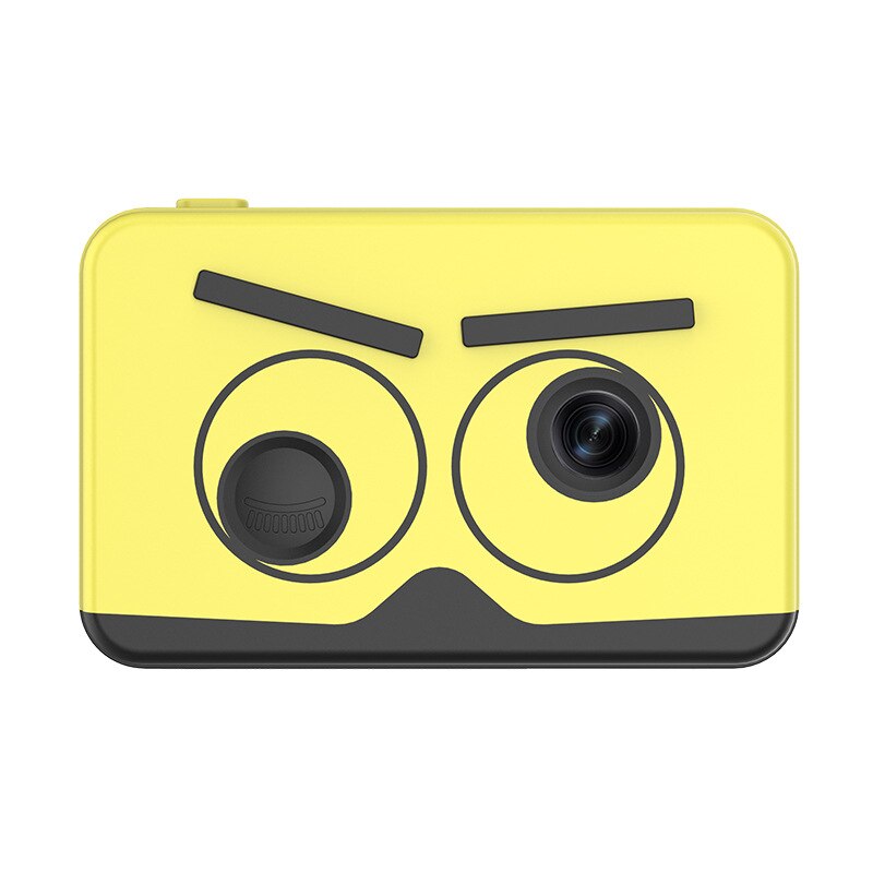 Kids Camera Leuke Cartoon Digitale Camera Voor Kinderen 1080P 20MP 2.0 Inch Scherm Foto Video Camera Voor jongens Meisjes: Yellow