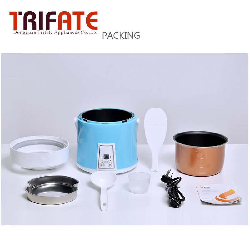 300W 220V mini smart rice cooker for 1-2 people 1.6L capacity electric rice cooker