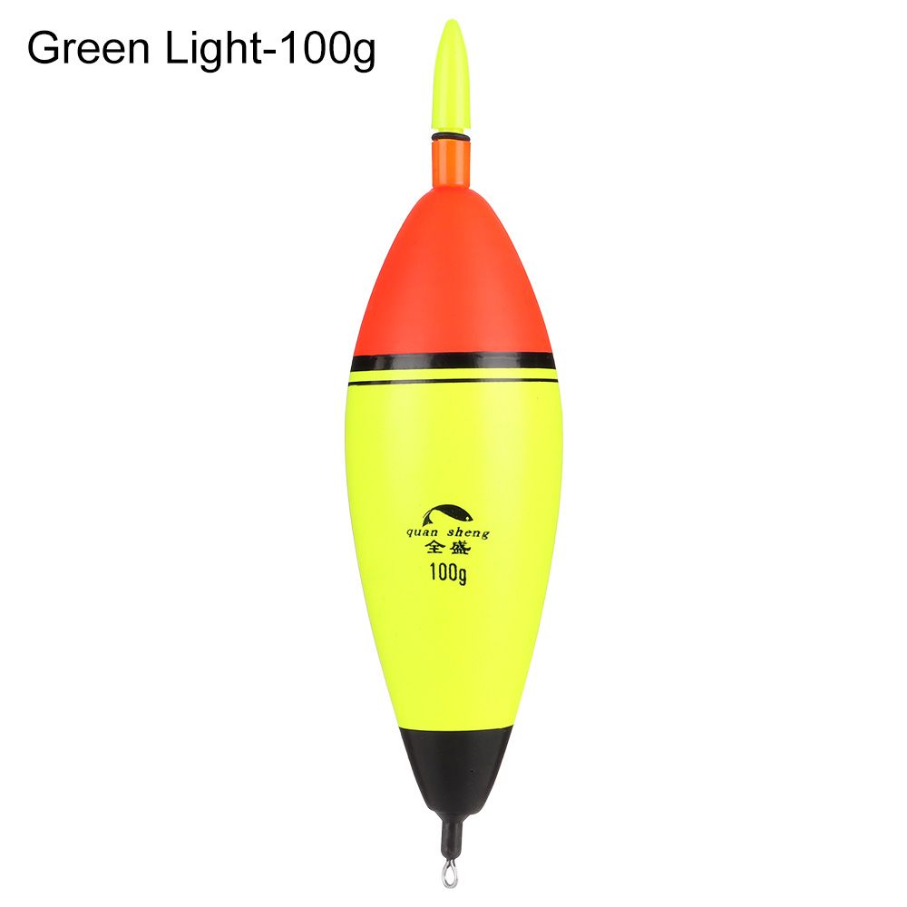 5g-100g Plastic Fishing Night Float Electronic Light Stick Eva Foam Ball Boia Bobber Buoyancy Fishing Accessories: 0.5# / Red