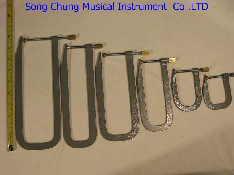 1 Set Viool Bas-Bar Klemmen Viola/Vioolbouw Gereedschap Luthier Tool