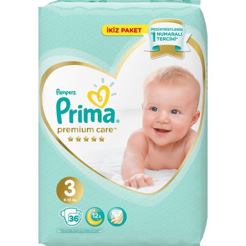 Mother, dry, comfortable, clean. Sanitary,. Breathe, high baby diaper baby Pampers Premium Care diape 3 size 36 piece