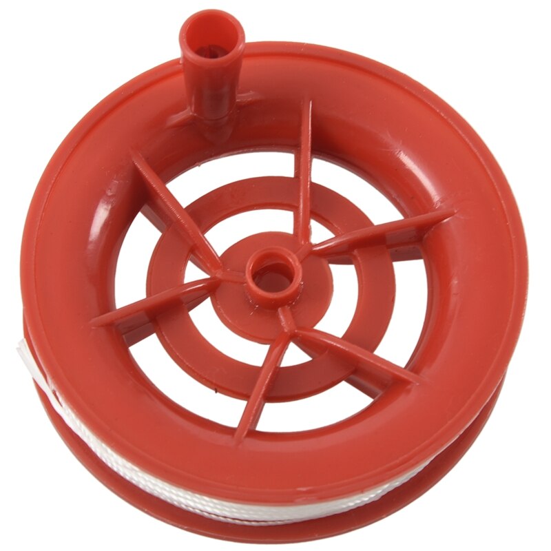 100M Twisted String Line Red Wheel Kite Reel Winder
