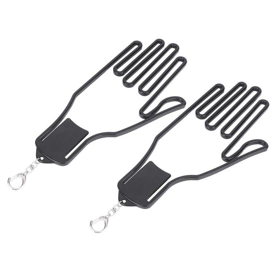 2 stk handskeholder handsker båre golfer værktøj gear plasthandsker stativ tørretumbler bøjle båre med rem
