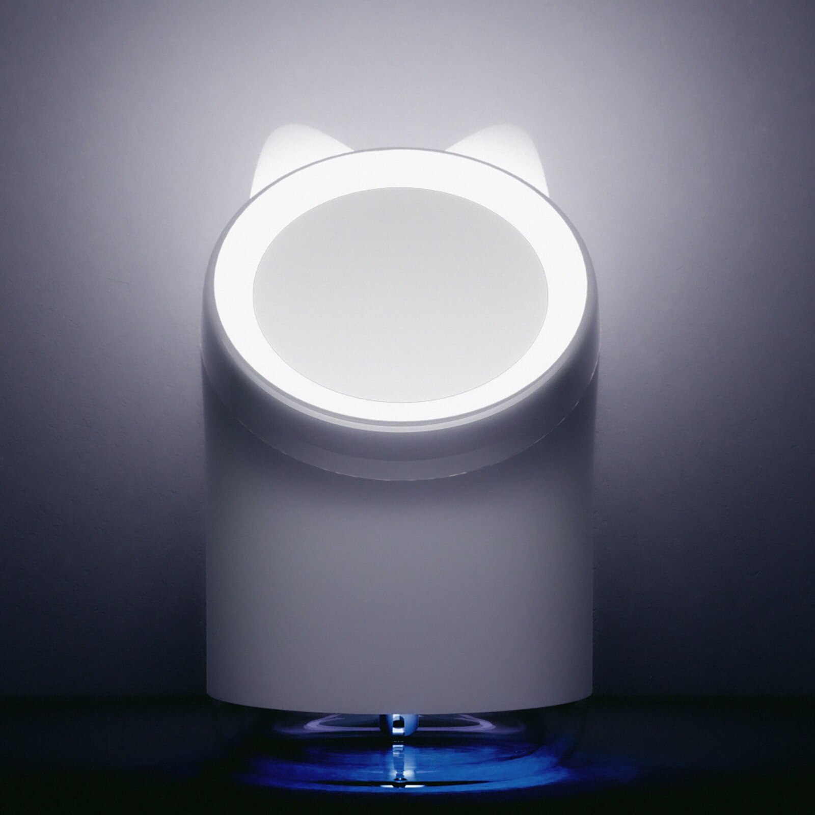 4#  Mini-tragbare luftkühler/klimaanlagen, multifunktions-luftbefeuchter und luftreiniger, 7- farbige LED-beleuchtung, usb-anschluss, tischventilator für zuhause