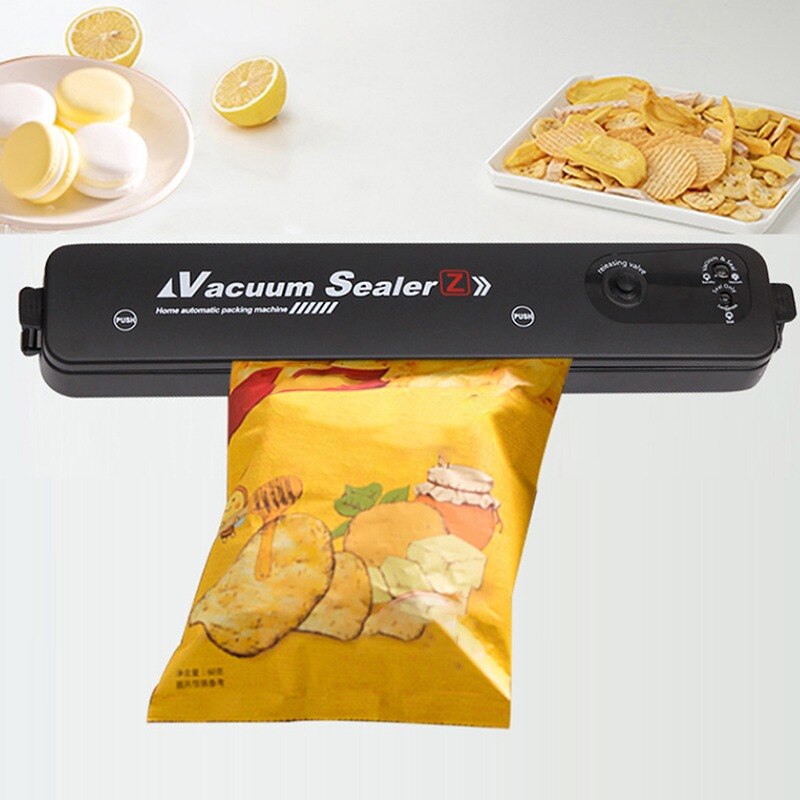 220V/110V Vacuum Sealer Machine Automatic Food Sealer for Food Savers Dry &amp; Moist Modes Compact Vacuum Packing Machine