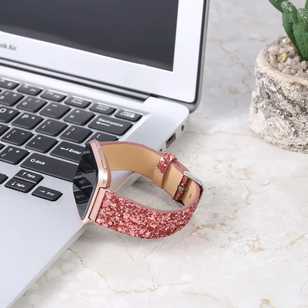 Glitter Leather Strap for Apple Watch Band 44mm 40mm 42/46mm Ultra2 49mm 41mm 45mm sport Bracelet iWatch Series 10 9 8 7 8 6 5 4