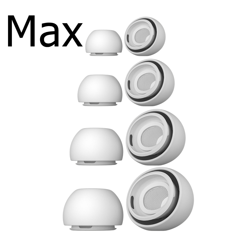 Pour Apple AirPods Pro 1 2 réduire le bruit embouts d'oreille en Silicone liquide pour AirpodsPro réduction du bruit manchon de protection écouteurs couverture: S / CORAL