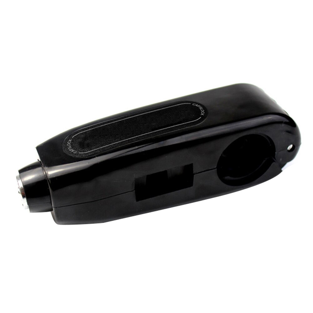 Draagbare Praktische Multi-Functionele Duurzame Motorfiets Rem Gaspedaal Grip Scooter Stuur Anti Diefstal Bescherming Sloten: Black