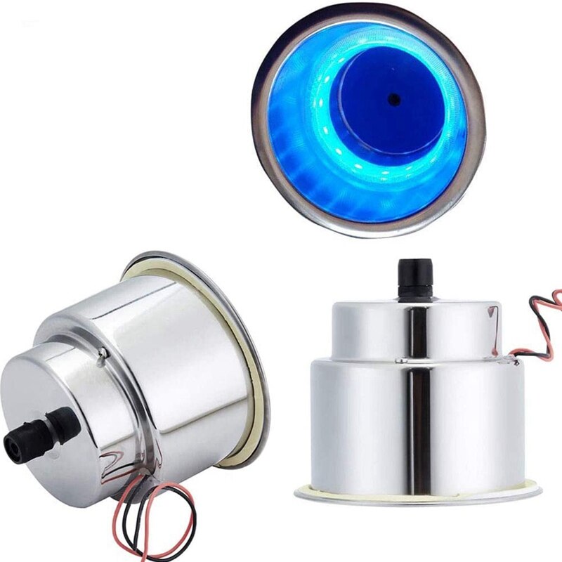 4Pack Verzonken Rvs Cup Drink Fles Houder Met Afvoer Marine Voor Boot Rv Camper Auto Truck