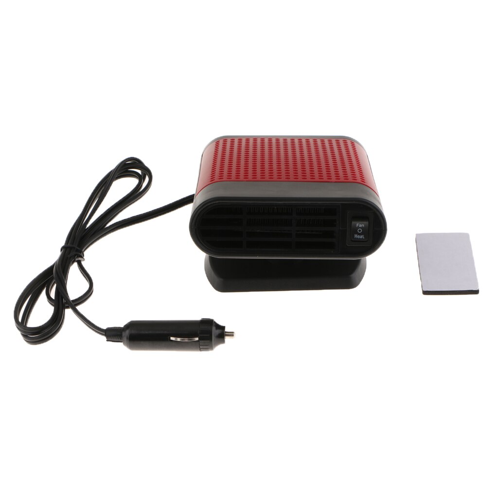 12V Portable Heating Cooling Heater Fan Car Auto Defroster Demister 150W Efficient Heat Dissipation