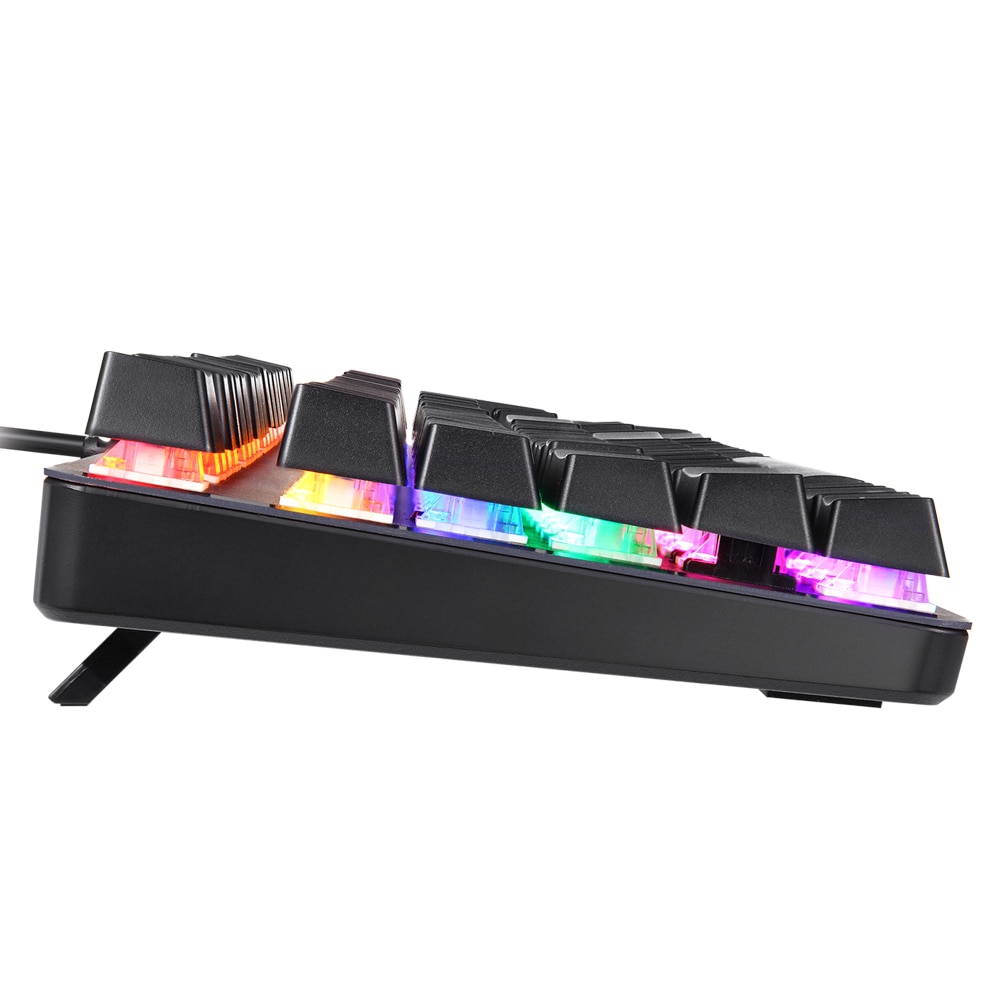 RGB Mechanical Keyboard 104 keys Russian Gaming Keyboards English Blue Switch for Tablet Desktop VS CK104 keyboard