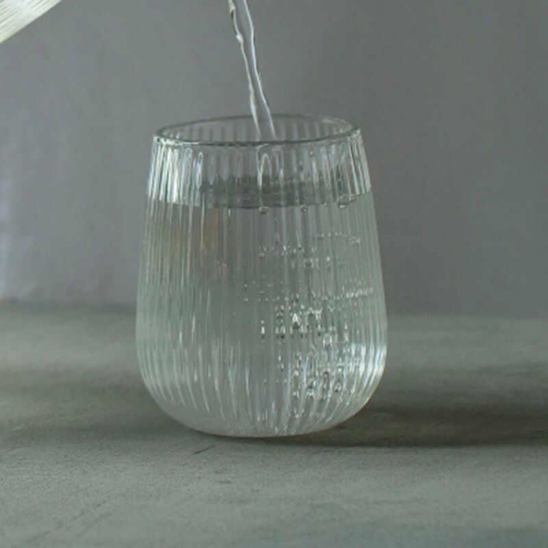 Transparent Glass Water Jug Creativity Heat-resistant Glass Cold Kettle Large Capacity Explosion-proof Household Juice Jug