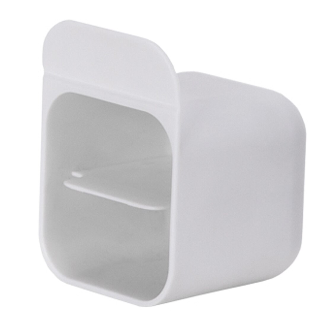 Multi Functional Desktop Display Pocket Pen Holder Desk Stationery Pen Receipt Box: White Trapezoid