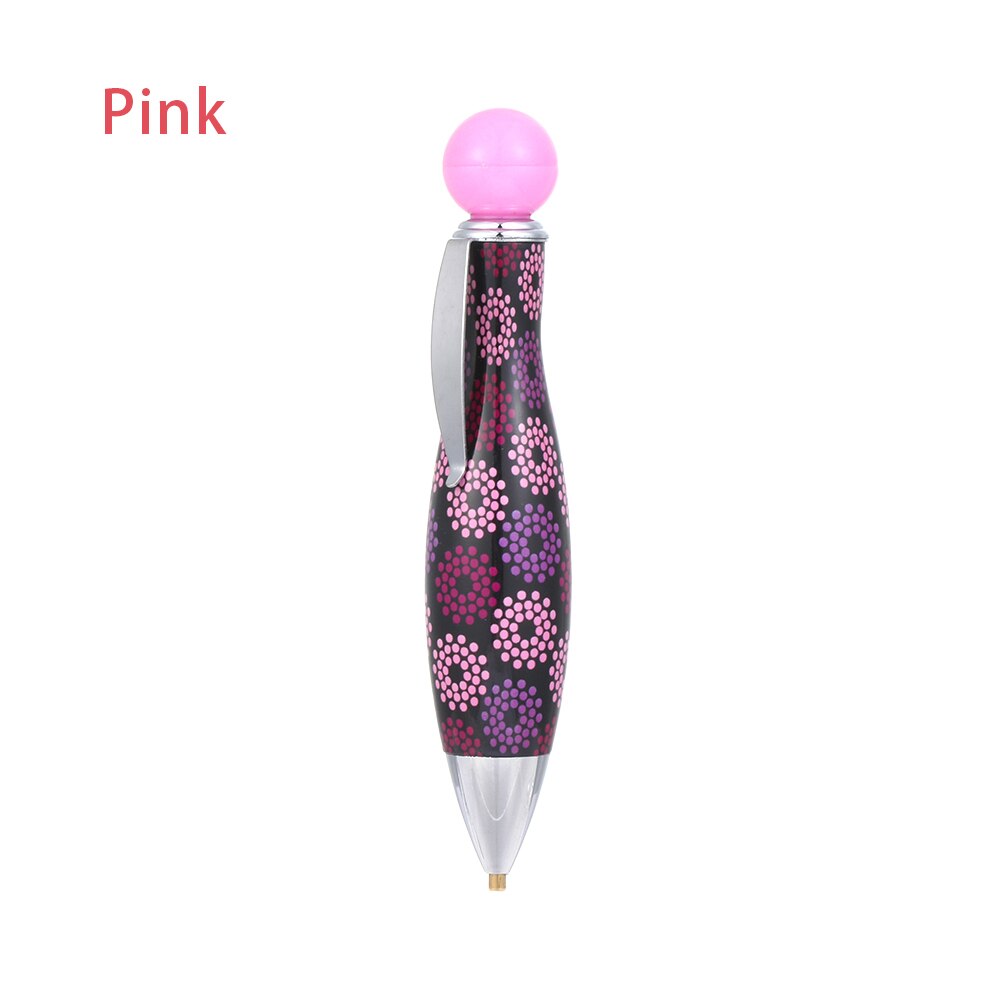 1PC Plastic Resin Cross Stitch Point Drill Pen 5D Diamond Painting Embroidery Crystal Pens Sewing Accessories Supplies DIY Craft: P     10cm