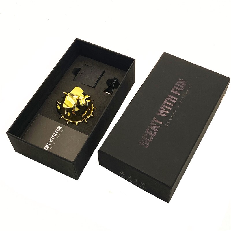 Ambientadores Bulldog para coche, fragancia DE Bulldog, caja DE para proyecto, ambientador DE aire con Perfume para coche